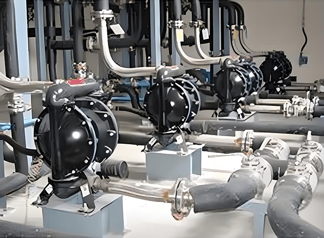 Penyelesaian Siri RVE32 pada pam diafragma